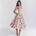 2025 New Summer European And American High-End Princess French Style Mesh Large Hem Double Layer Strap Dress For Women_ecoleips.com