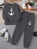 Women's Clothing Autumn And Winter Fashion All Match Suits Hot Selling Casual Two Piece Suits Plus Velvet Thickened Sportswear 0019 Printing_ecoleips.com