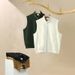 Aria Basics 380g Trendy High-end American Fashion Unisex Loose-fitting High Street Sleeveless Sweatshirt Vest With Custom Printed_ecoleips.com