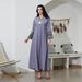 NC113 Women's Long Robe Luxury Patchwork Embroidered Evening Gown Apparel for Foreign Trade Wholesale_ecoleips.com