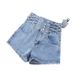 2025s High Waist Denim Shorts Fashion Women's Spring 2025 New Small Stature Design Sense Girl Tight Hot Pants_ecoleips.com