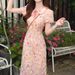 New Chinese-style National Style Long For Summer, With Waist-cinching Design That Is Slimming, Featuring A Small Collar_ecoleips.com