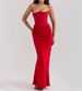 Summer Sleeveless Strapless Backless Women's Fashion Dress Slim Fit Evening Gown_ecoleips.com