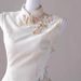 New Chinese-style Engagement Cheongsam, Improved Young Style, High-end New National-style White Dress Girls, Suitable_ecoleips.com