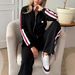 Women's Slim Fit High Waisted Two Piece Set Zipper Jacket Fashionable Fall Winter 2014 2015 Bestselling Amazon Pant Suit_ecoleips.com