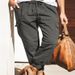 Women’s Clothing women's solid color casual fashion pocket workwear trousers_ecoleips.com