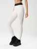 K Color Blocking Nude Peach Buttocks Tight Fitting Sports Cropped Pants With High Elasticity For Slimming And Fitness Yoga Pants For Women_ecoleips.com