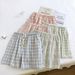 Summer Cotton Women's Shorts Roomwear Sleep Shorts Classic Plaid Design Thin Style Breathable Homewear Pants Women_ecoleips.com