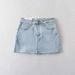 Women's Clothing Hot Girl Sexy High Waist Elastic Casual Denim Short Skirt Pants_ecoleips.com
