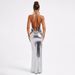 Women's Clothing sexy temperament, swung collar, backless straps, slim fit, hip-covering long skirt_ecoleips.com