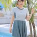 Verve New Women's One-Piece Two-Piece Plus Size Conservative Slimming Beach Hot Spring Vacation Swimsuit For Plus-Size Sisters_ecoleips.com