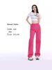 Dopamine Candy-colored Straight-leg Jeans For Women, 2026 Summer New High-waisted Loose Slimming Wide-leg Pants_ecoleips.com