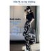 Women's Casual Digital Print Straight Leg Trousers High Street Style Summer 2026 Men's Sports Couple Versatile New Fashion_ecoleips.com