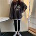 fleece-lined Hoodless Sweatshirt For Women, Spring, Autumn, Winter, Thin, Loose, Korean European And_ecoleips.com