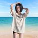 Women's Summer Two Piece Swimsuit Set Conservative Slimming Tummy Cover Sun Protection Three Piece Sports Swimwear_ecoleips.com