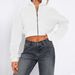 Women's Stylish Streetwear Zip-Up Hoodie Fleece Pullover Casual Jacket With Long Sleeves Versatile Zip-Up Design_ecoleips.com