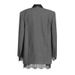 Kk Fashionable Design Sense Of Small Suit, New Lace Patchwork Embroidery Lapel Style Suit Jacket_ecoleips.com