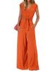 Women's Clothing Wide Leg Pants Outfit Set Fashion Casual Set Loose Two Piece Set_ecoleips.com