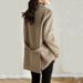 Spring New Wool Women, Short Style, Loose Fit, Fashionable Design, High-end Double-sided Woolen Coat For Women_ecoleips.com