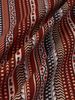 Women Dress Tribal Stripe Print Spaghetti Strap A Line Mini Dress Boho New Spring Summer Vacation Dress Beach Flowy Comfy Outfit_ecoleips.com