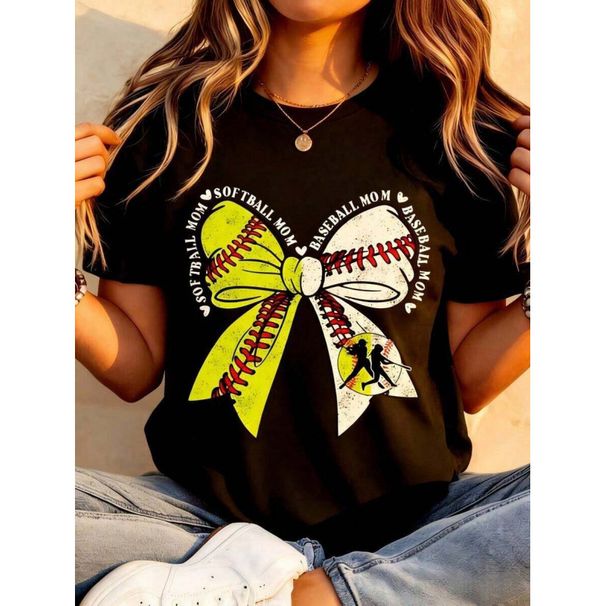 100% Cotton Coquette Bow Women's Top European Size_ecoleips.com