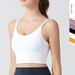 New European American Style Yoga Sports Bra With Double Thin Straps, Detachable Chest Pads, And Beautiful Back Design_ecoleips.com
