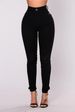 Women's High Waist Stretchy Skinny Jeans - Slimming & Comfortable Denim Pants For Work & Casual Wear (Black, Dark Blue, Light Blue)_ecoleips.com