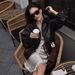 Faux Leather Jacket Women’s Long Sleeve – Stylish Oversized Bomber Coat, Wine Red PU Vegan Jacket For Streetwear & Fall Fashion_ecoleips.com