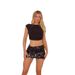 Elegant European And American Style Sequin Mini Skirt Fashionable Tight Fit Bodycon Women's Bottoms_ecoleips.com
