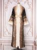 ng2510292 Middle East Dubai Women's New Long Heavy Beaded Pendant Fashion Arabic Dress Gown Cross-Border Exclusive_ecoleips.com