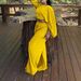 Women's Fashion Off-Shoulder Top With Elastic Waist And Pockets Solid Color Irregular Hemline For Beach Vacation_ecoleips.com