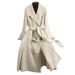Double-sided Cashmere Coat Women's Medium And Long Over The Knee 2026 New Candy-colored Woolen Coat Thickened With A Sense Of High-end_ecoleips.com