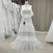 Women's Clothing Deep V Neck Sling Dress Light Wedding Dress_ecoleips.com