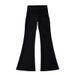 Women's Clothing Hot Girl Style Low Waist Knitted Flared Pants Suit Casual Pants Elastic Tight Hip Trousers Mopping Pants_ecoleips.com