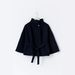 Women’s Wool-Like Long Sleeve Cape Coat – Oversized Tied Belt Lapel Collar Wrap Jacket For Fall & Winter (Navy, Gray)_ecoleips.com