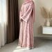 New Fashion Dubai Muslim Women Modest Dress Elegant Arabic Femme Hijab African Abaya Islamic Long Sleeve Turkey Robe_ecoleips.com