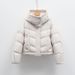 girl Girl Girl Pinghu Chixin 90 National Standard For Women, Solid Color, Thickened, Winter Short Style, Duck Down, New Down Jacket_ecoleips.com