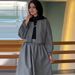 2025 Women's New Muslim Loose Fit Elegant Set Dress_ecoleips.com