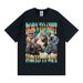 Funny Gorilla Meme T Shirts Born To Shit Forced To Wipe Y2K Aesthetic T-shirt Men Women Summer Tops High Quality Cotton T-shirts_ecoleips.com