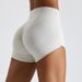 Women's Clothing Peach Hip Lifting Yoga Shorts Women's High Waist Pleated Tight Fitness Shorts Quick Drying Three Point Sports Shorts_ecoleips.com