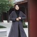 girl And Linen Women's Clothing Autumn Winter New Chinese Zen National Style Retro Button Long Coat Cotton Robe 4 Colors_ecoleips.com