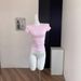Summer New Pure Desire Wind Tight T-shirt Women's Solid Color Versatile Short-sleeved Design Waist Spice Girl Short Top_ecoleips.com