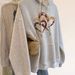 Women's Light Gray Hooded Sweatshirt Casual Loose Fit Slimming Trendy Top Plus Size New Autumn Winter Style Versatile_ecoleips.com