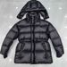 Black Diamond Extreme Cold-Resistant Hooded Down Jacket For Couples - Winter Warm Short Puffer Coat With Slim Fit & Detachable Hood_ecoleips.com