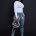 HR88011 European And American Women's Clothing, Bestseller, Gold-embossed Design, Silver Tight-fitting Stretch_ecoleips.com