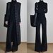 Four-way Stretch Black Spring-summer Flared Jeans For Women, 2026 Autumn-winter New High-waisted Non-tight-fitting_ecoleips.com