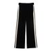 Women's Clothing Patchwork Velvet Shirt And Pants Set Style Casual Fashion Full Length Velvet Clothing Combo_ecoleips.com