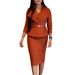 D542 Fashion Big Collar Waist OL Thongler Elegant Bunch Pencil Skirt Dress_ecoleips.com