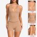 Women's Clothing Halter Neck Fitness Sports Vest Yoga V Neck Push Up Bust Enhancing Sexy Back Running Pilates_ecoleips.com