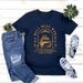A Well Read Woman Is A Dangerous Creature T Shirts Bookish Merch T-Shirt Women Tshirts Vintage Graphic Tees Book Lovers Gifts_ecoleips.com